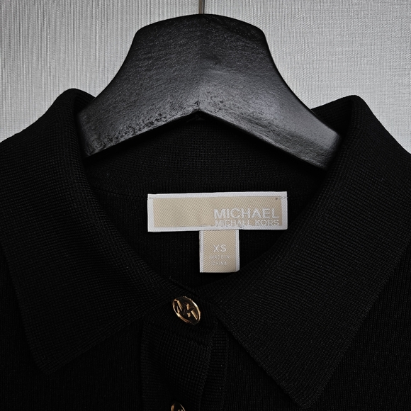 Michael Kors Black Long Sleeve Dress - Picture 3 of 8